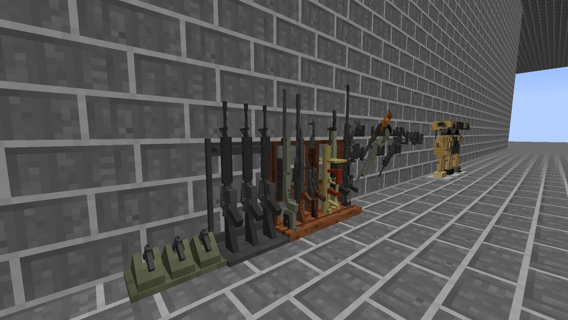 Hand Made Guns REBORN, Моды, Minecraft