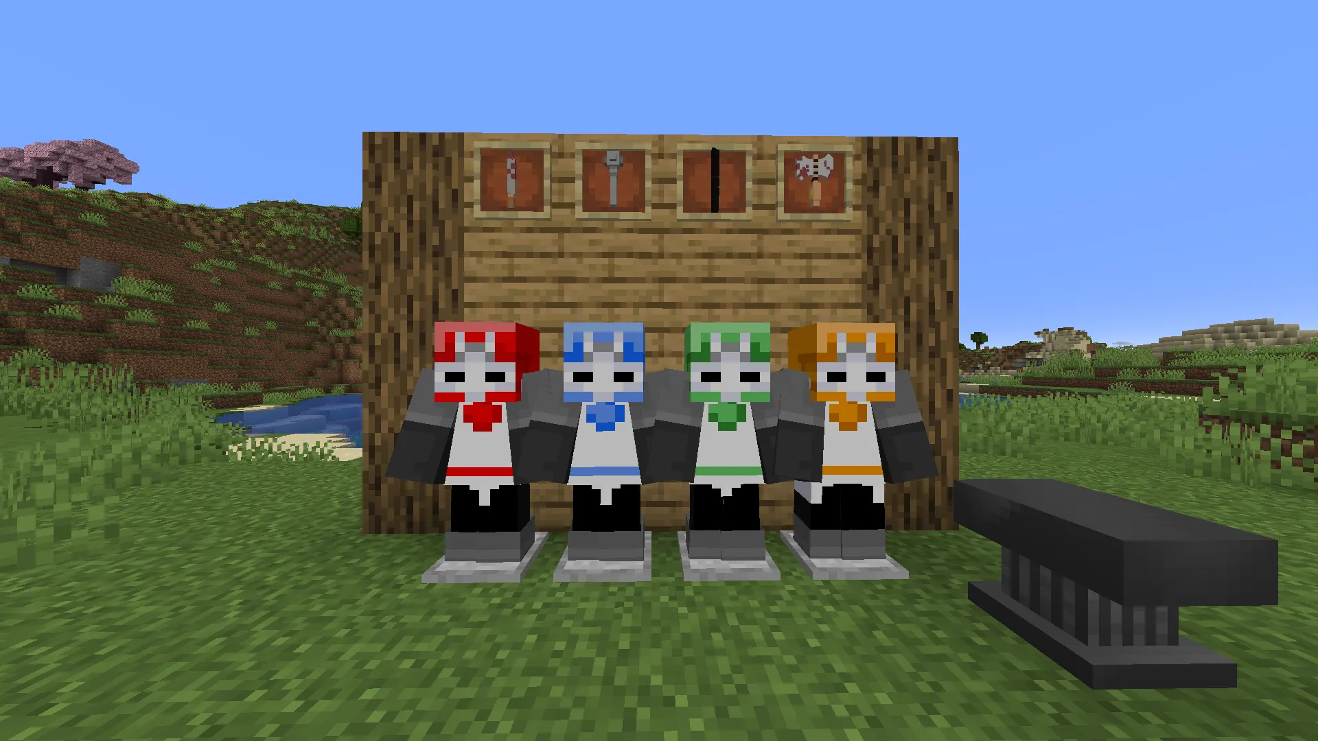 A Nerds Arsenal, Моды, Minecraft