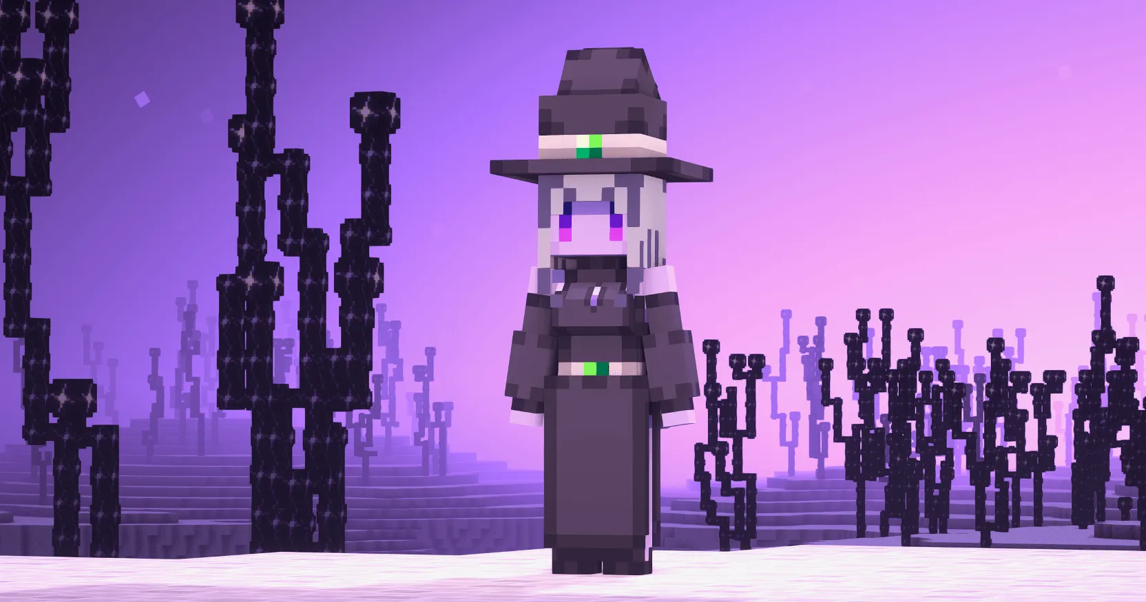 Melody's Cute Girl Witches, Текстуры, Minecraft
