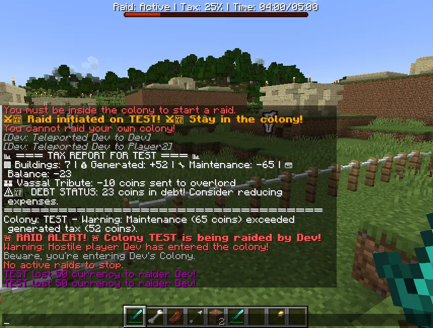 Minecolonies: War 'N Taxes  — скриншот 7 (Моды, Minecraft)