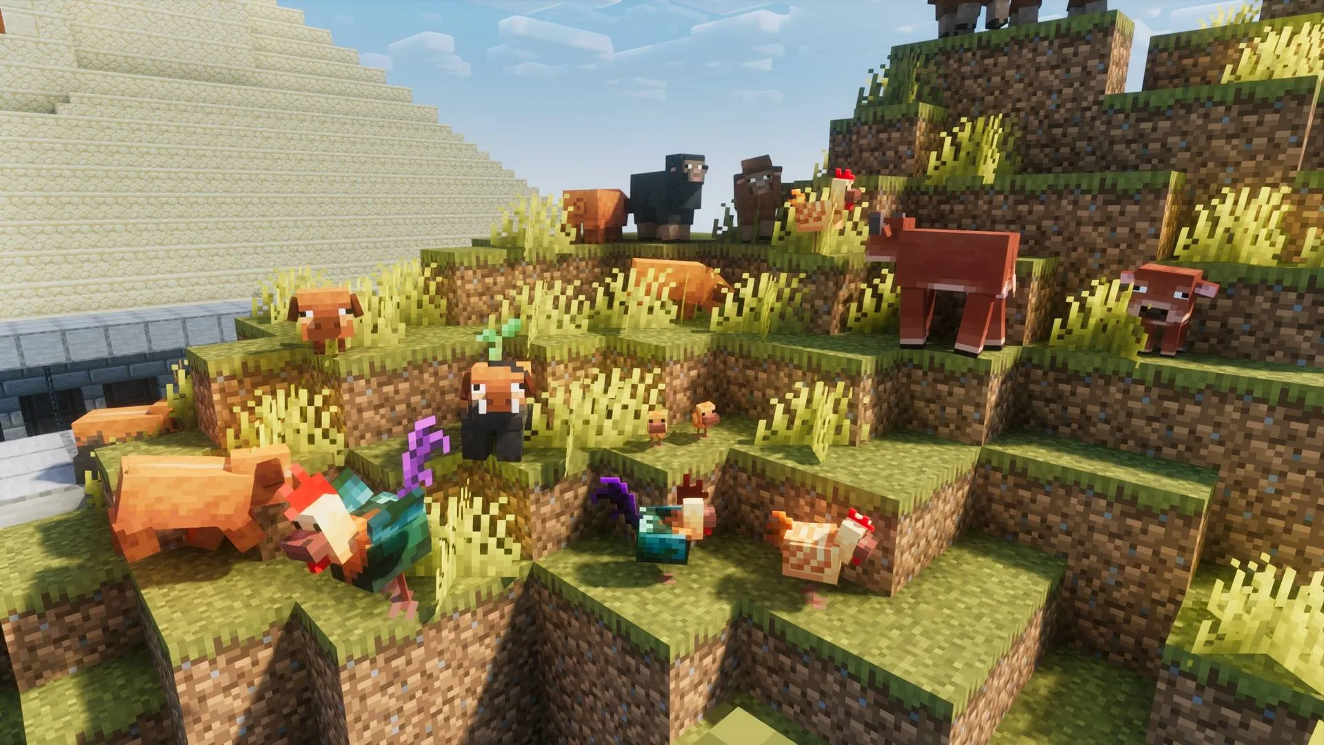 Fresh Animations: Details, Текстуры, Minecraft