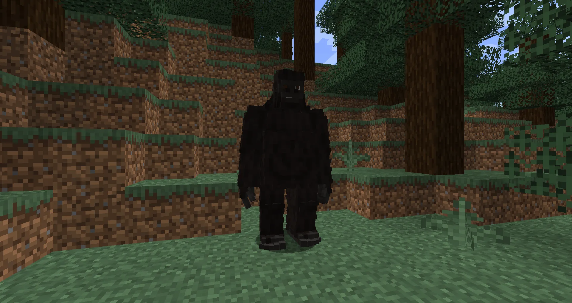 Bigfoot: Into the Woods — скриншот 2 (Моды, Minecraft)