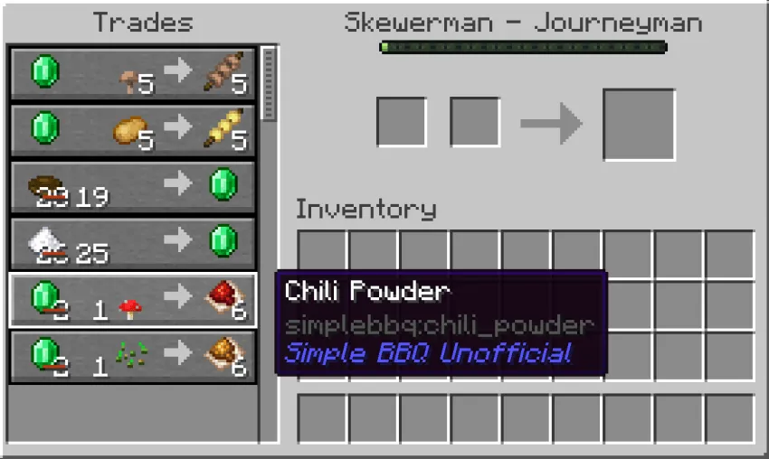 Simple BBQ Unofficial, Моды, Minecraft