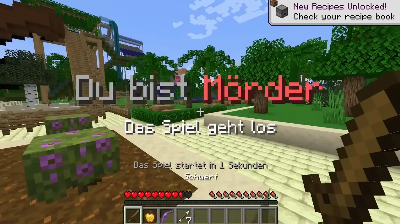 MurderMystery — скриншот 2 (Плагины, Minecraft)
