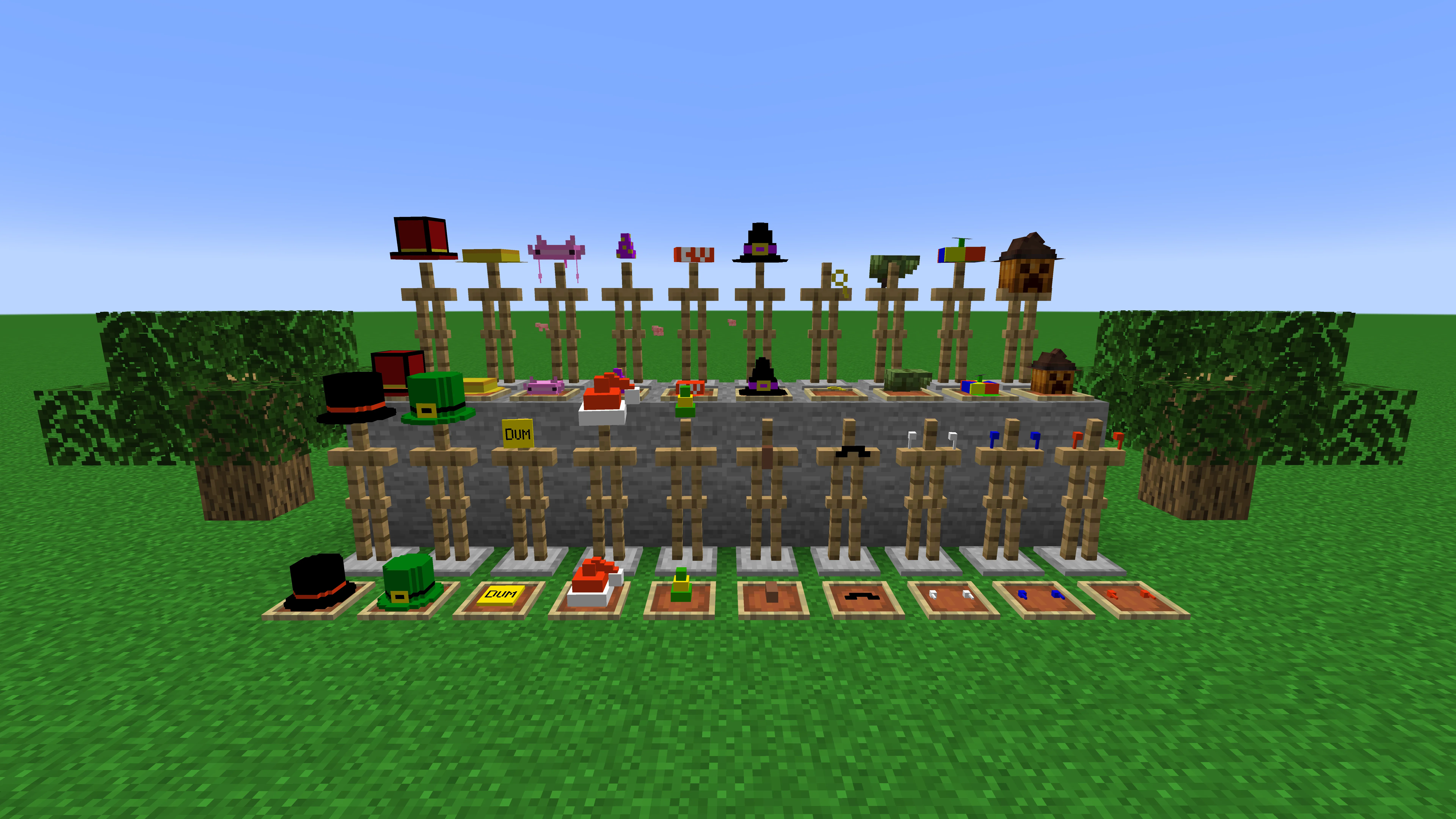 CodyVine's Custom Hats — скриншот 1 (Текстуры, Minecraft)
