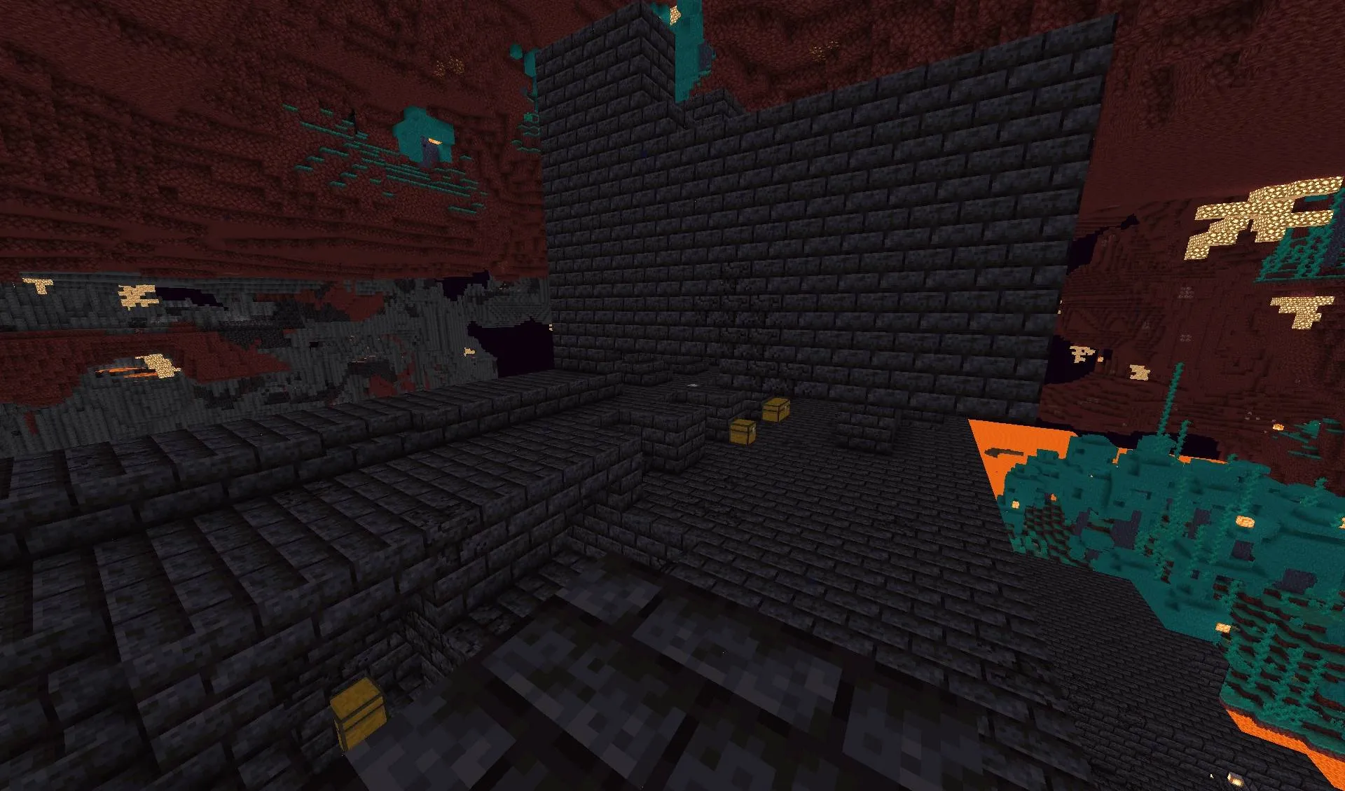 Bastion Remnant Hoglin Stable Reforged — скриншот 1 (Дата-паки, Minecraft)