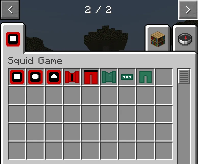 Squid Game Tools, Моды, Minecraft