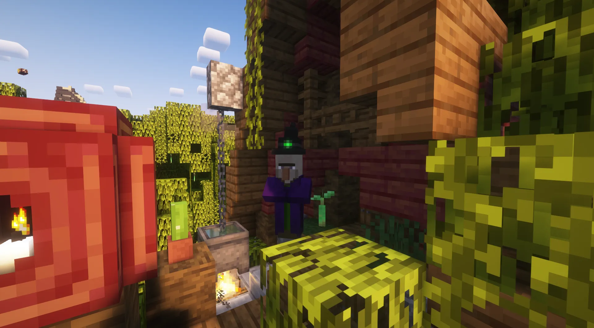 Nebulus Witch Hut, Моды, Minecraft