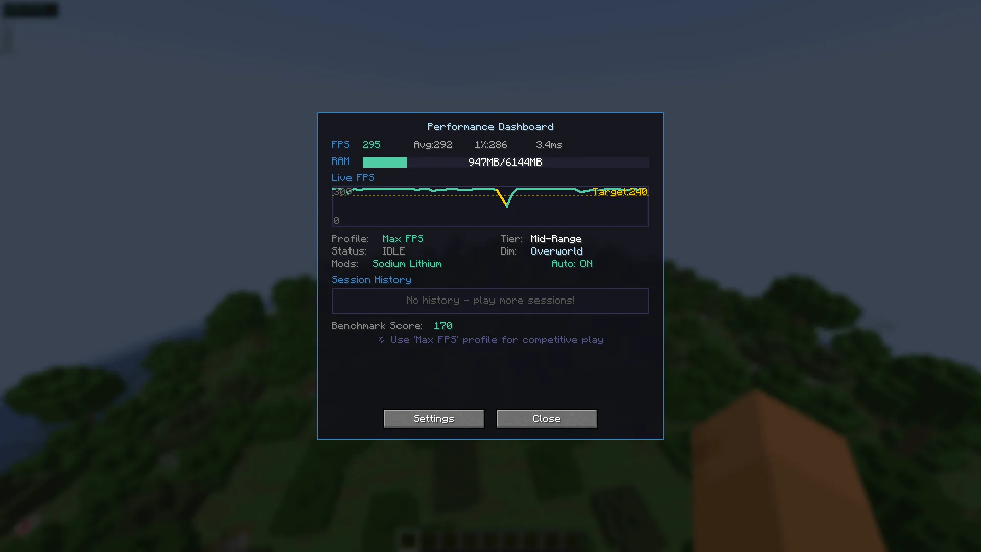 Smart FPS Booster, Моды, Minecraft