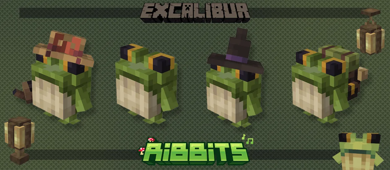 Excalibur | Ribbits Support, Текстуры, Minecraft