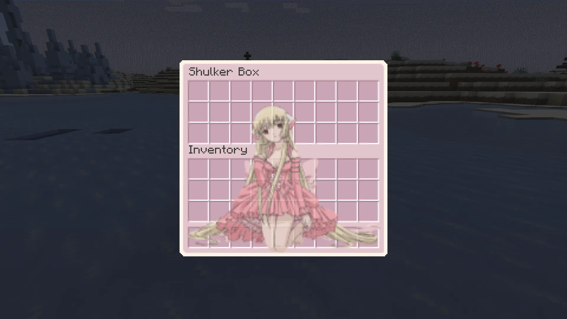Chobits GUI Pack, Текстуры, Minecraft