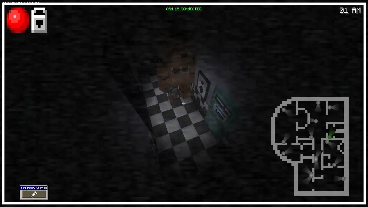 Fnaf Management Wanted Map (single player) — скриншот 15 (Карты, Minecraft)