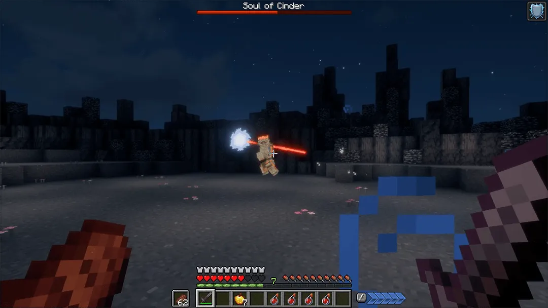 Souls like Bosses, Моды, Minecraft