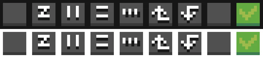 Better IPN Buttons — скриншот 1 (Текстуры, Minecraft)