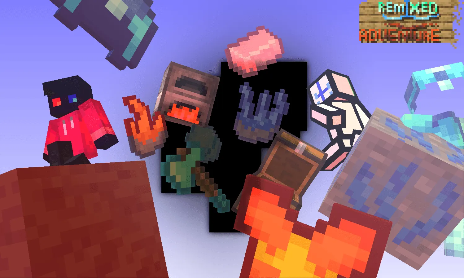 Remixed Adventure, Моды, Minecraft