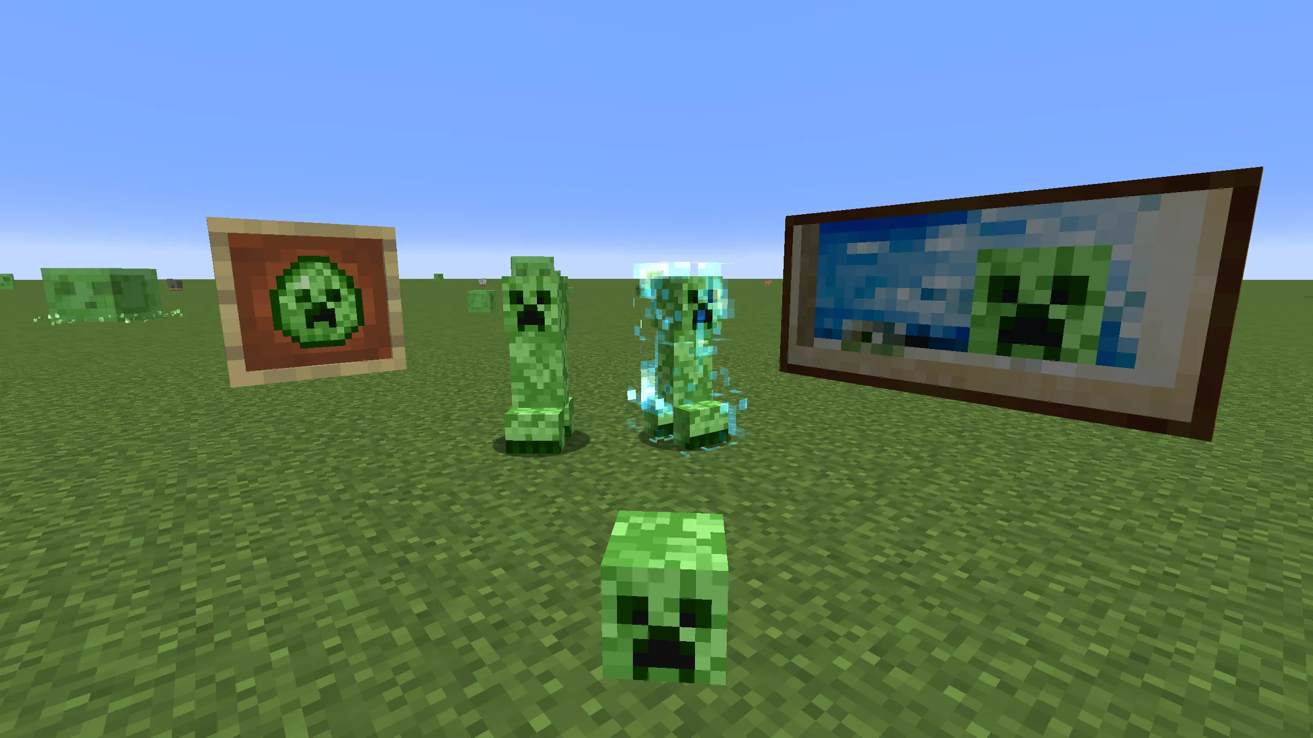 WayneSmith64's Creeper Retexture, Текстуры, Minecraft