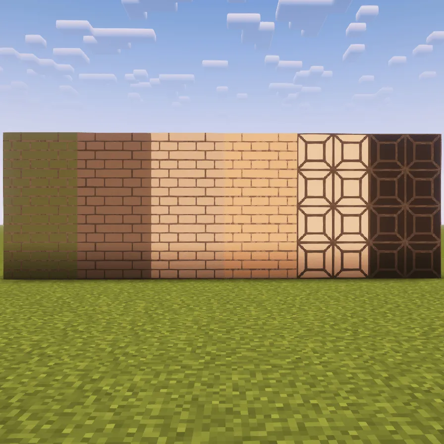 Minimalist DecoBlocks — скриншот 5 (Моды, Minecraft)