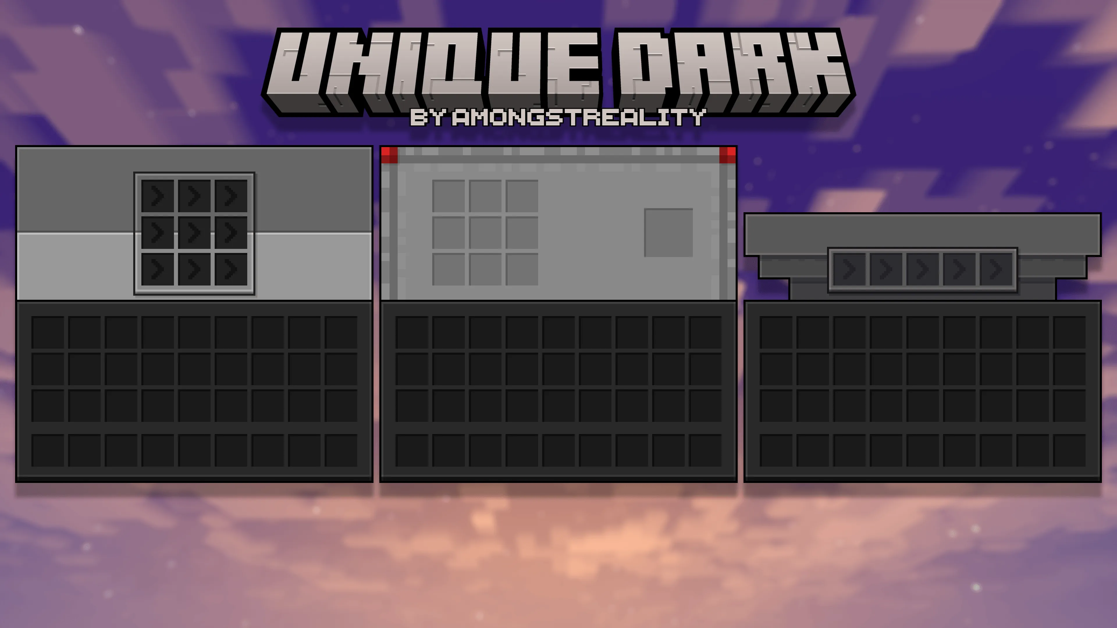 Unique Dark, Текстуры, Minecraft