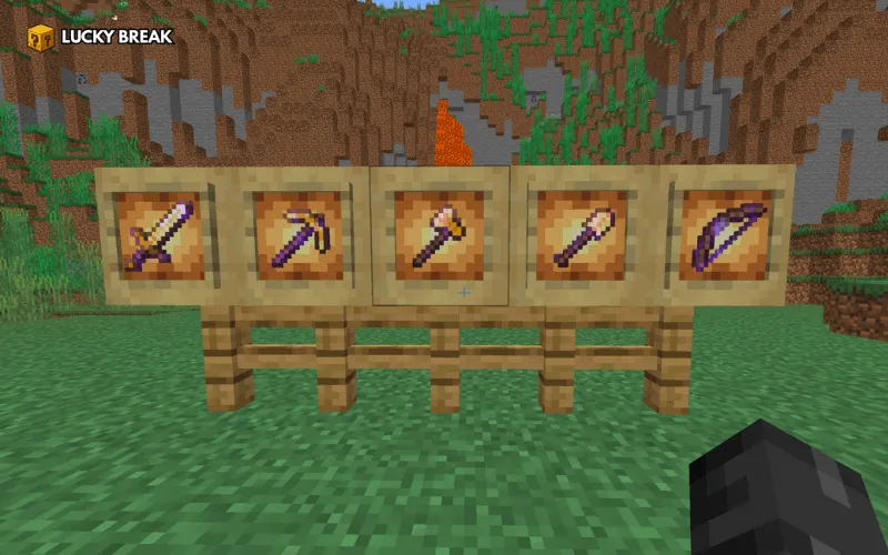 Lucky Break, Моды, Minecraft