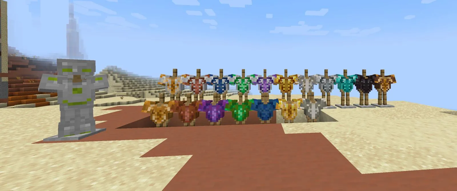 SuperHero Sharp, Моды, Minecraft