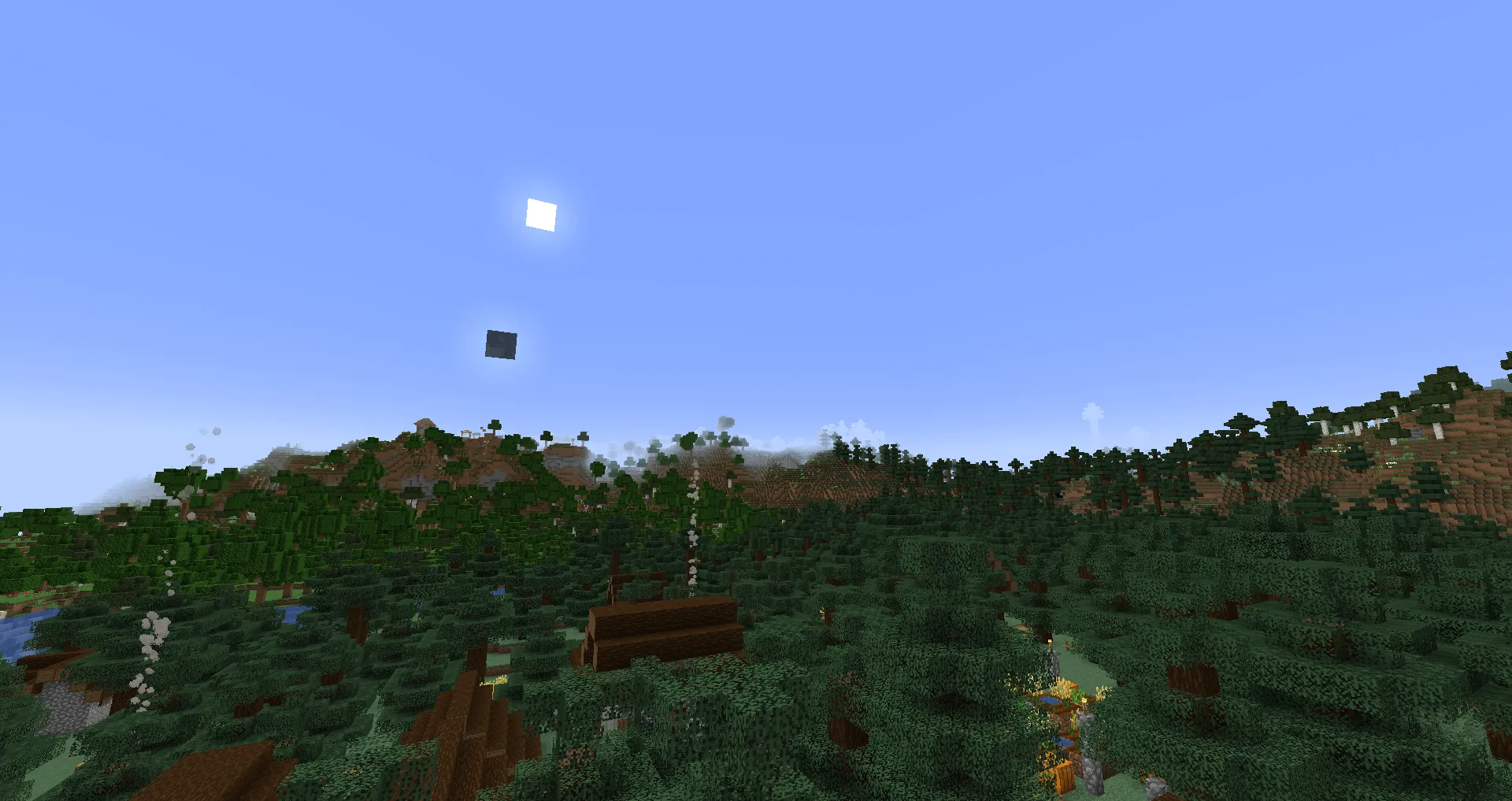 SV Realistic Sun & Moon — скриншот 2 (Текстуры, Minecraft)