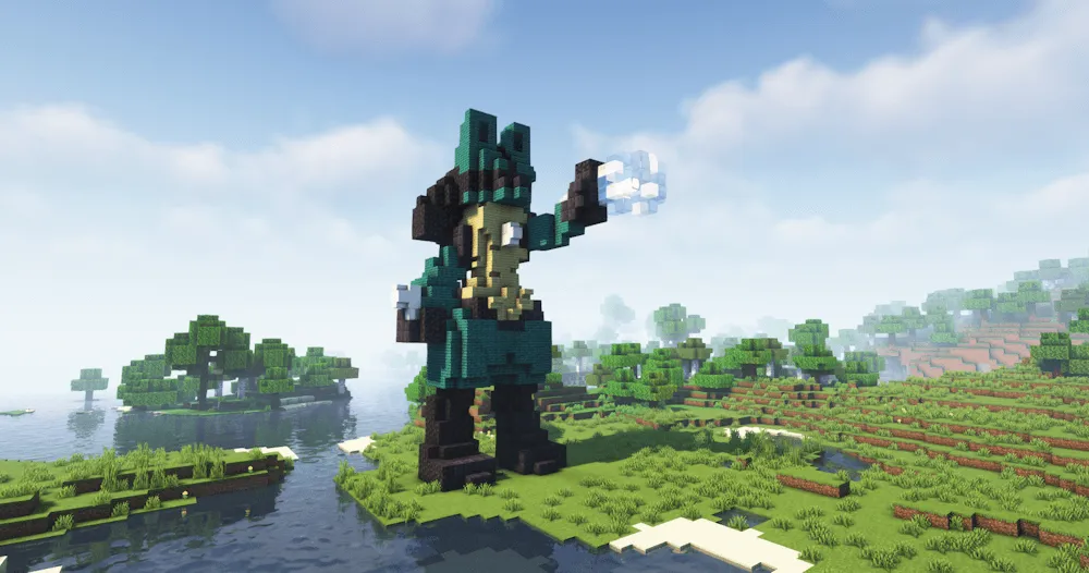 Alpha Pokemon Statue - 4G pack, Дата-паки, Minecraft