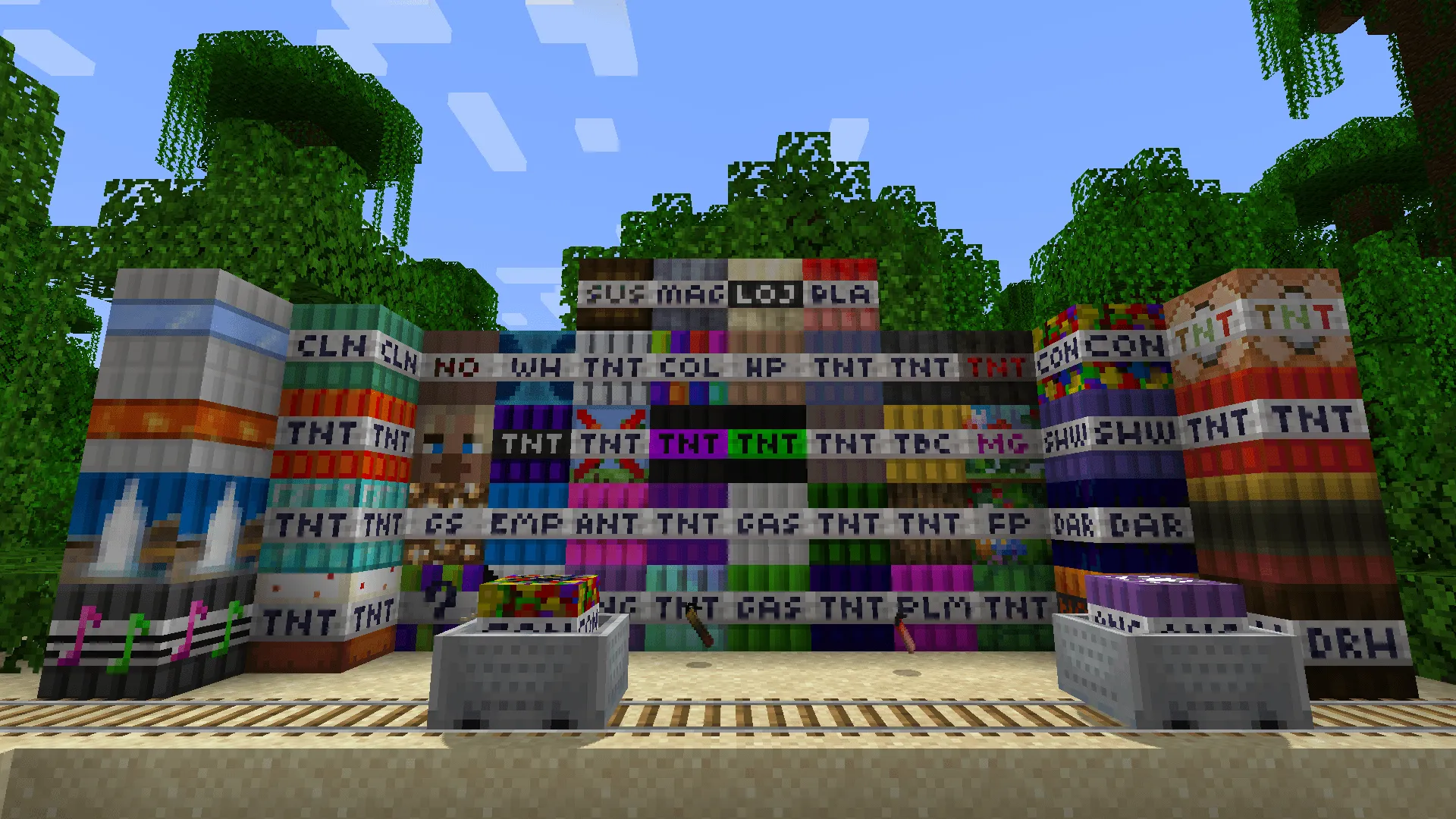 Silly TNT Mod, Моды, Minecraft