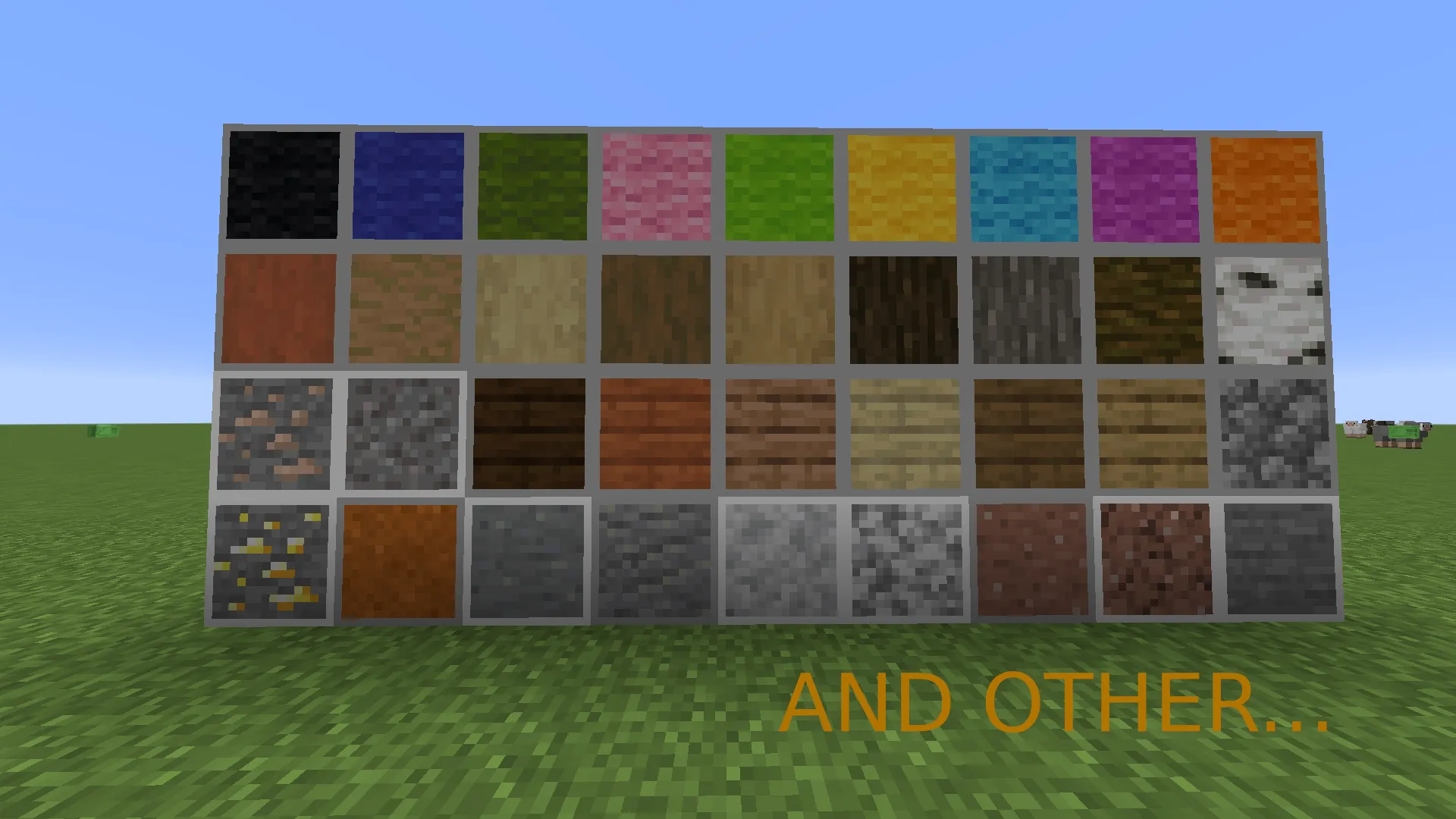BBTexturepack, Текстуры, Minecraft