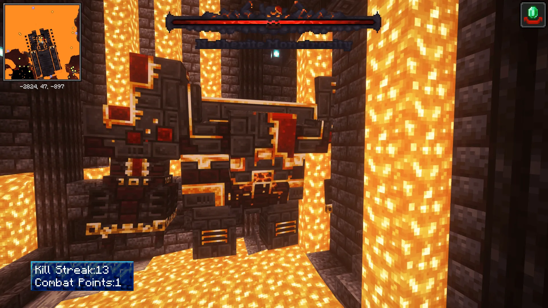 Create Bosses+, Модпаки, Minecraft