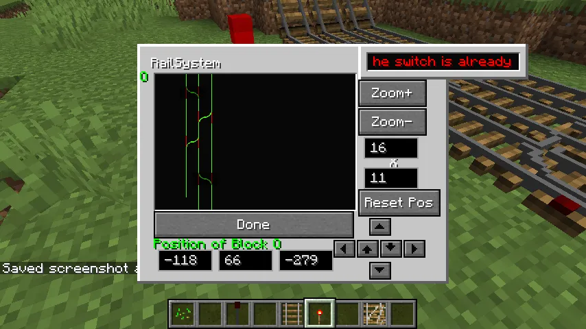 SwitchRail — скриншот 7 (Моды, Minecraft)
