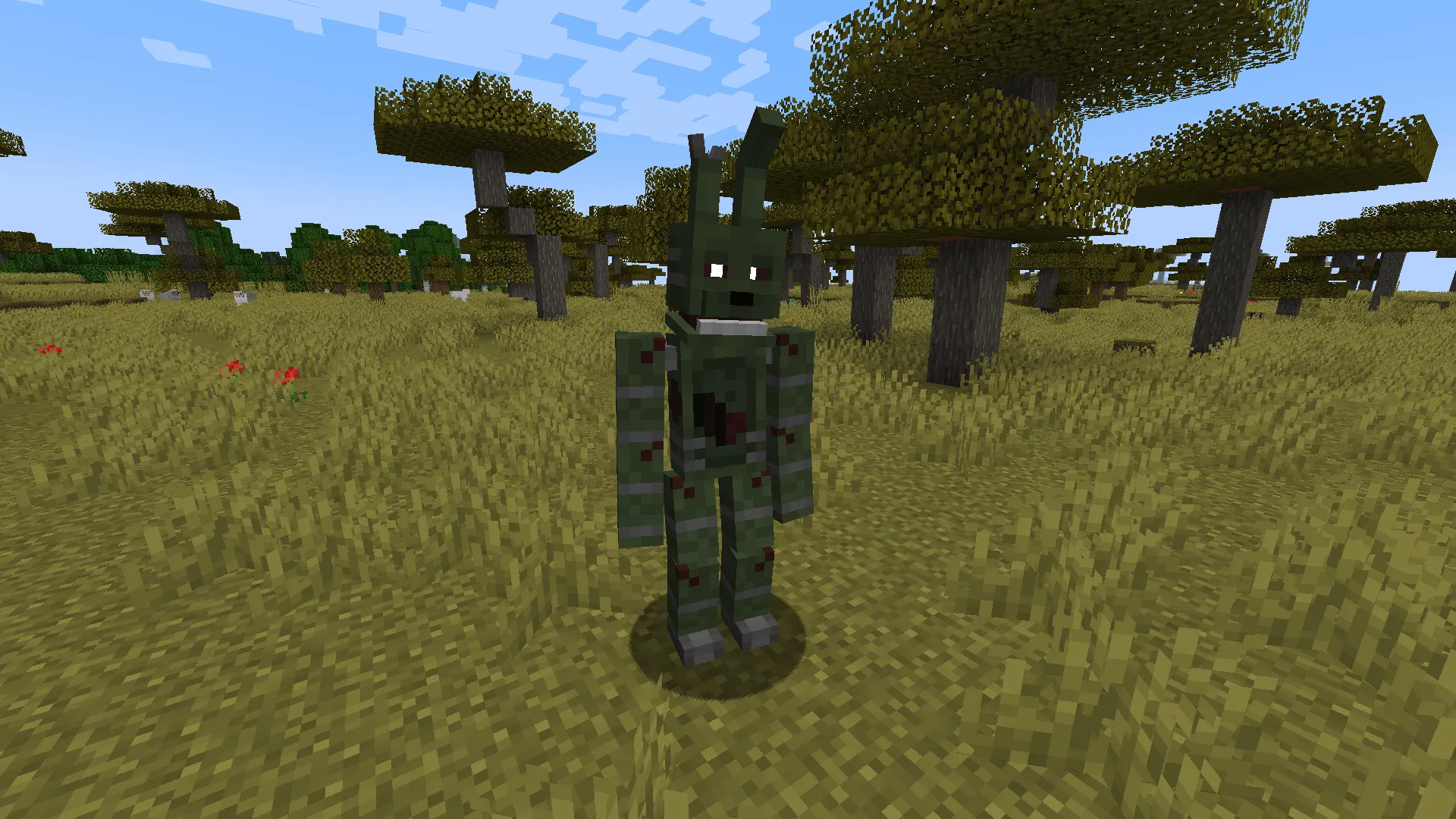 Back From Hell - Springtrap (FNAF) mod by Murslav, Моды, Minecraft