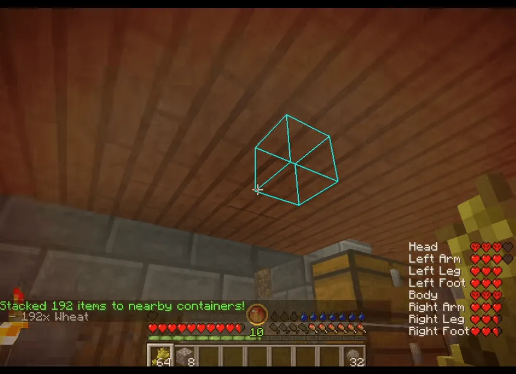 Stack To Chests — скриншот 4 (Моды, Minecraft)