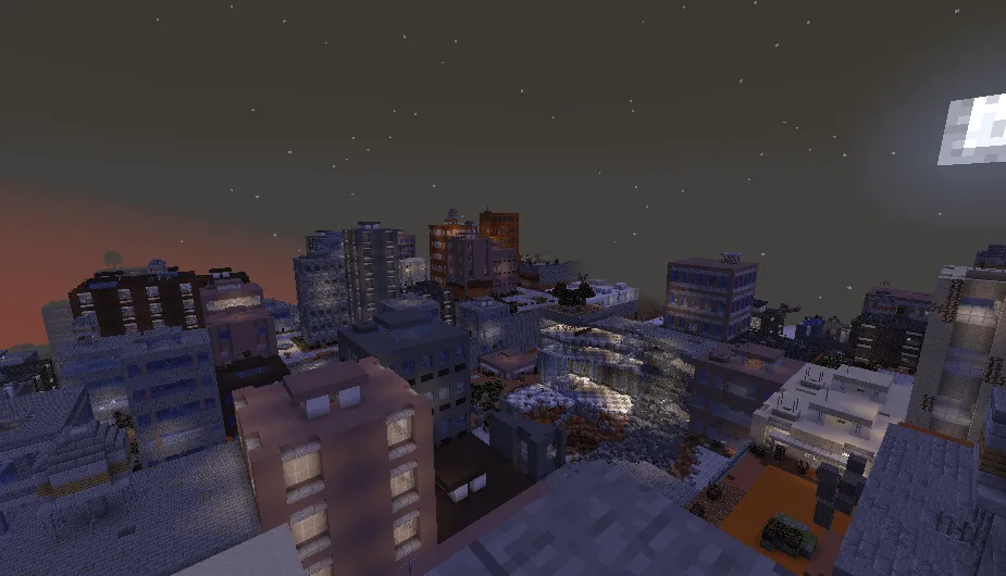 Silent Cities 🌆, Карты, Minecraft