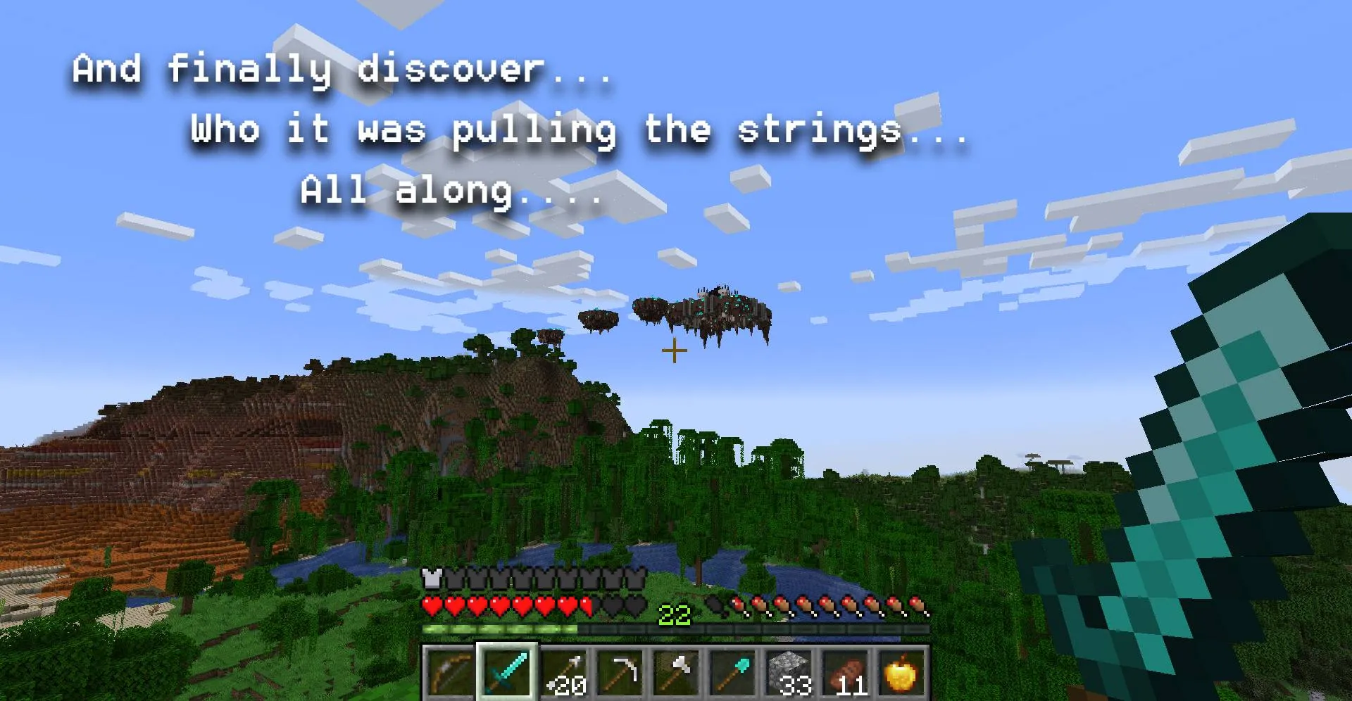 The Lost Captain, Карты, Minecraft