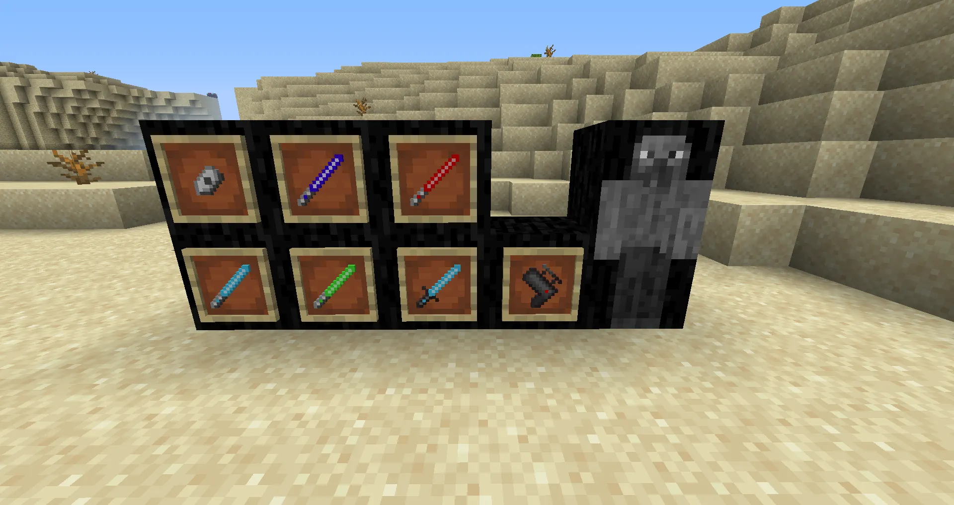 JAK_the_Cyborg's Gemsabers, Моды, Minecraft
