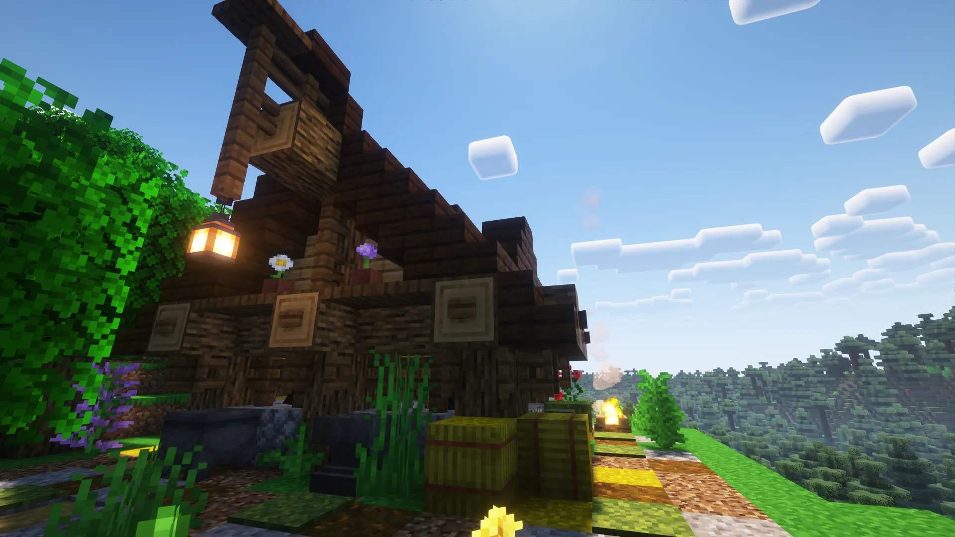 Small horse stable, Моды, Minecraft