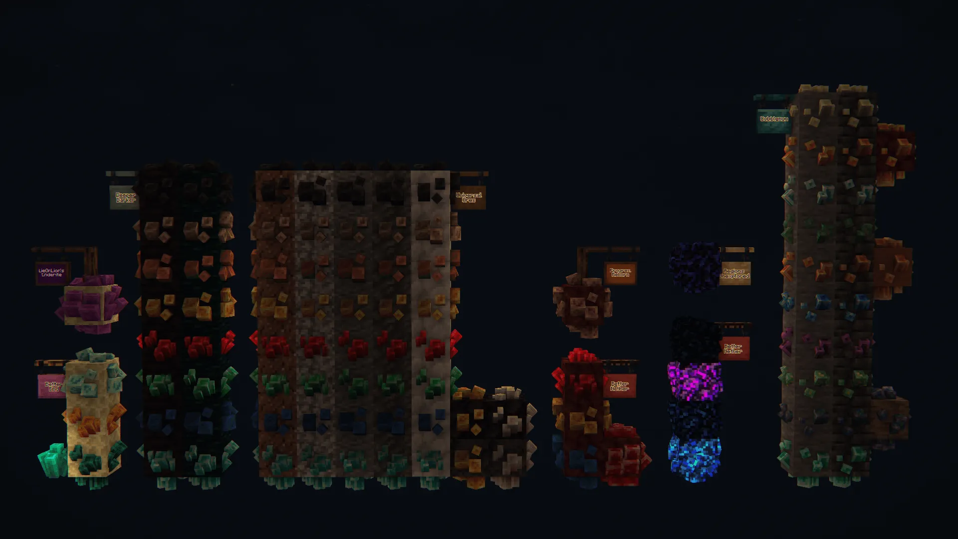 Fantasy Ores - Denis' Mod Compats, Текстуры, Minecraft