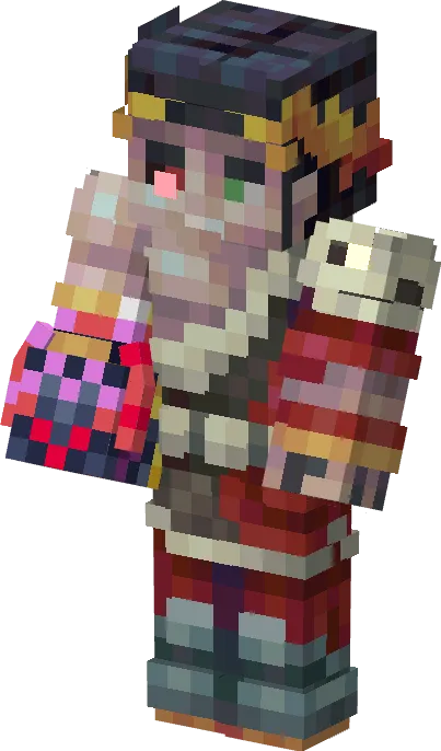 The Twin Fists Of Malphon, Текстуры, Minecraft