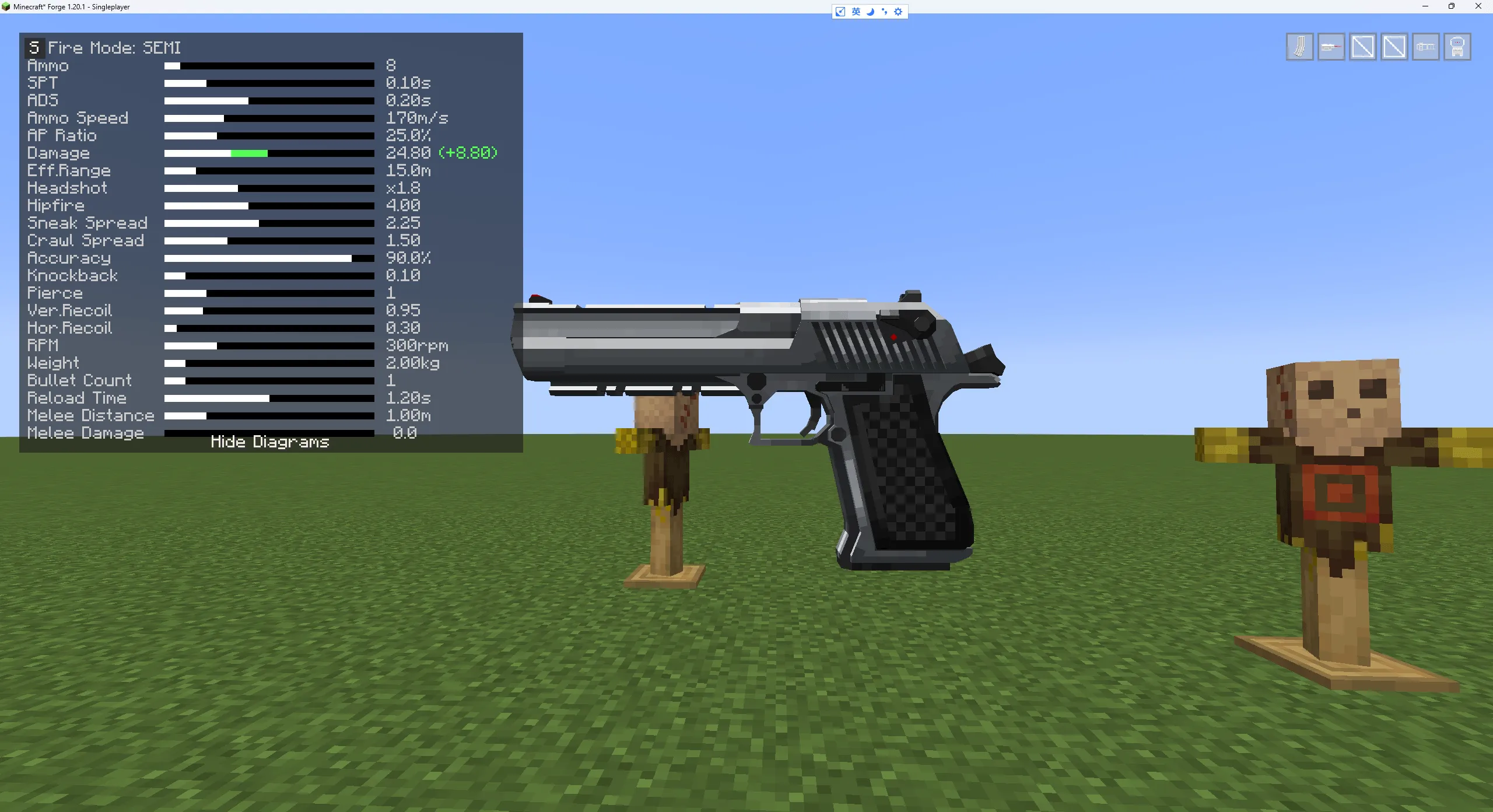 TaczAttributeAdd, Моды, Minecraft