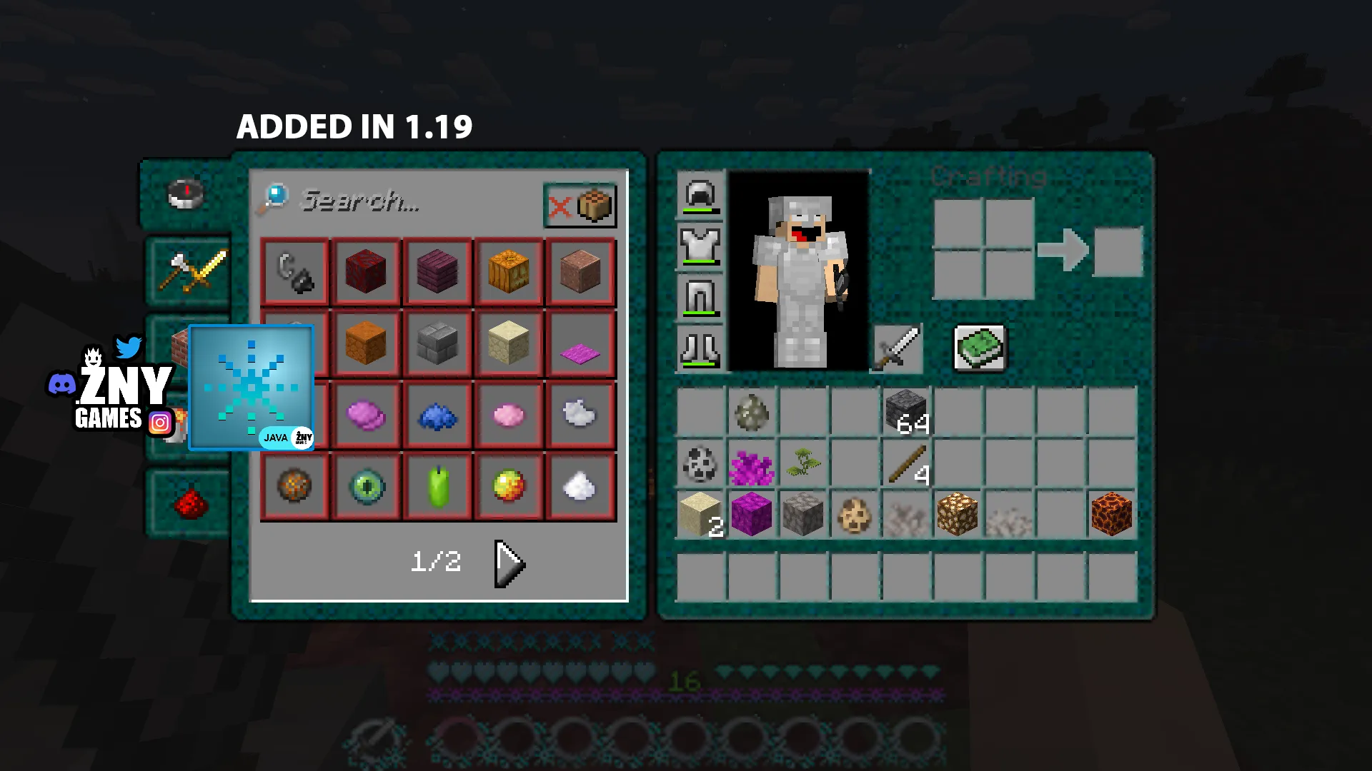 CRYSTAL — скриншот 3 (Текстуры, Minecraft)