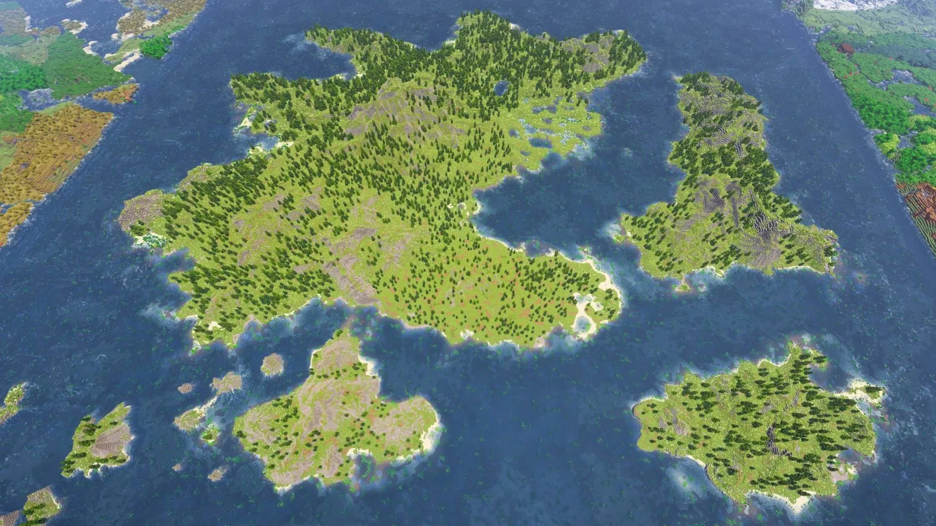 Custom Survival Island #1, Карты, Minecraft