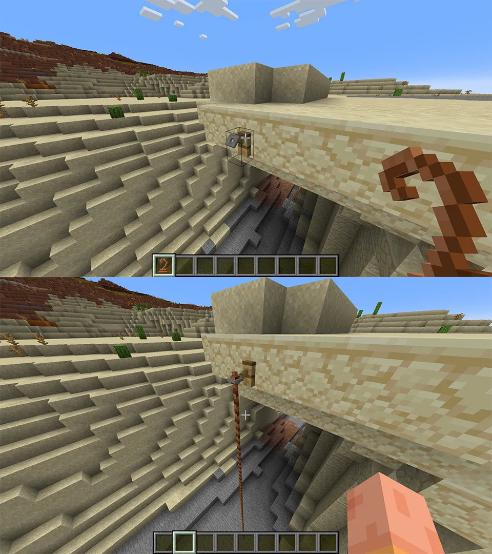 Abseil, Моды, Minecraft