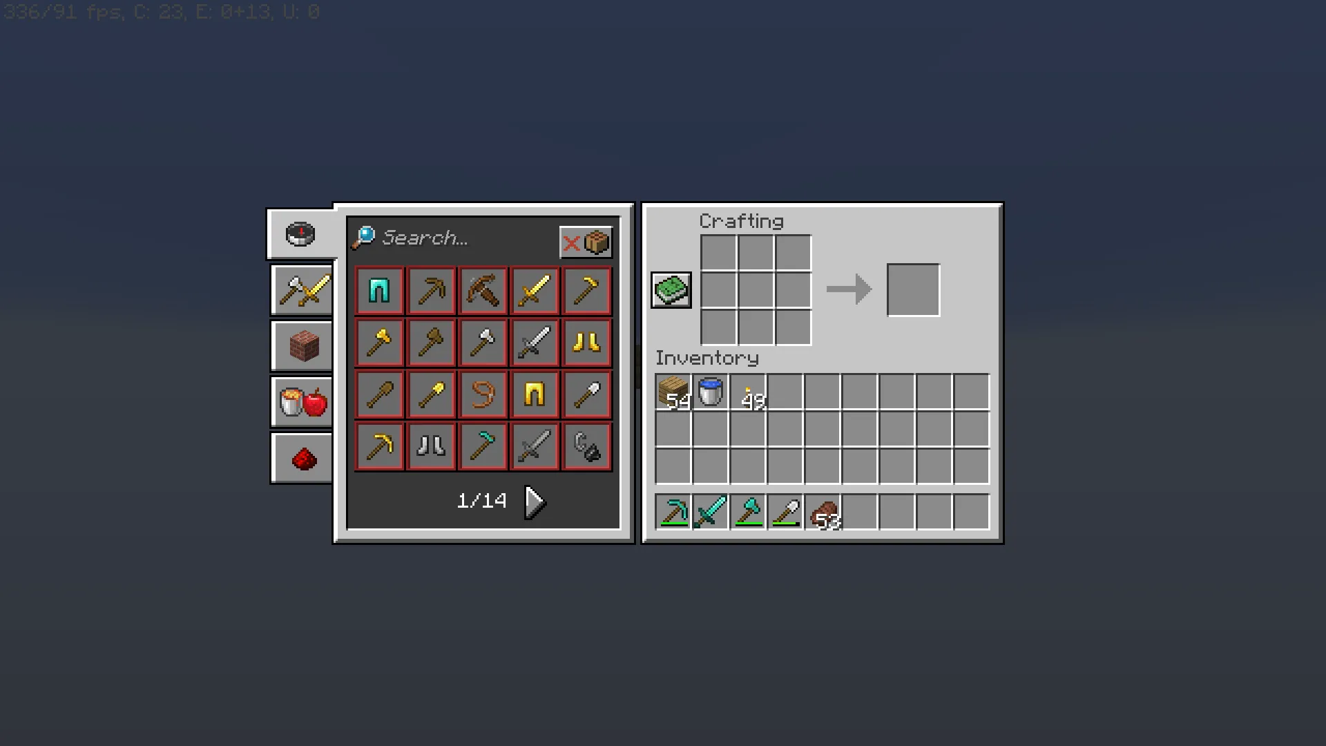 Base GUI — скриншот 2 (Текстуры, Minecraft)