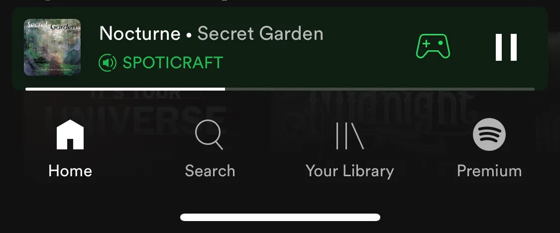 Spoticraft — скриншот 1 (Моды, Minecraft)