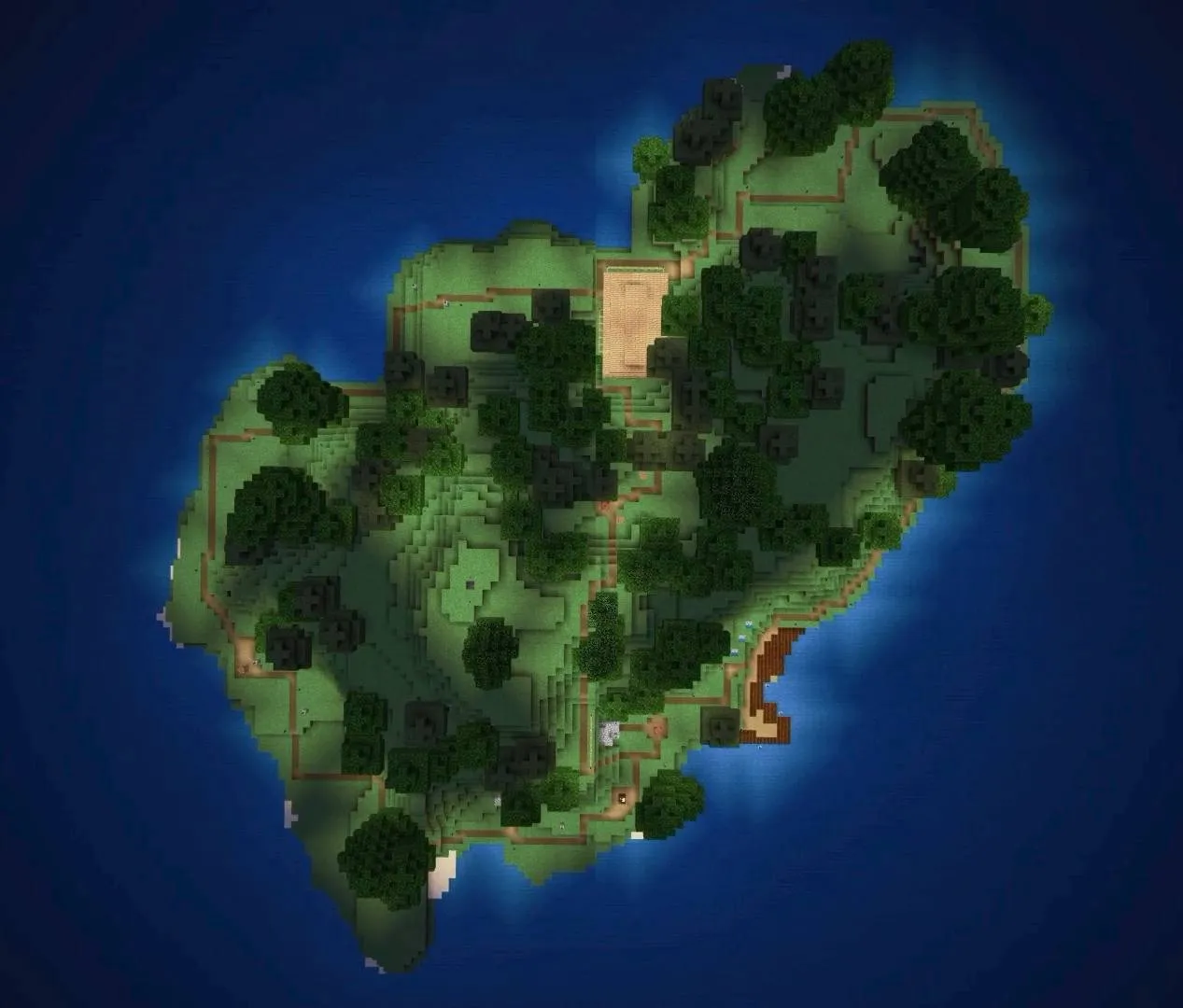 Legit Survival Island WOOD Edition | for JAVA — скриншот 12 (Карты, Minecraft)