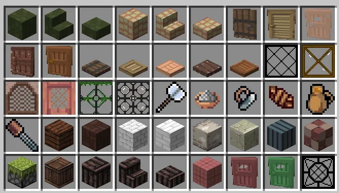 Abyssal's Cottage Builder pack, Моды, Minecraft