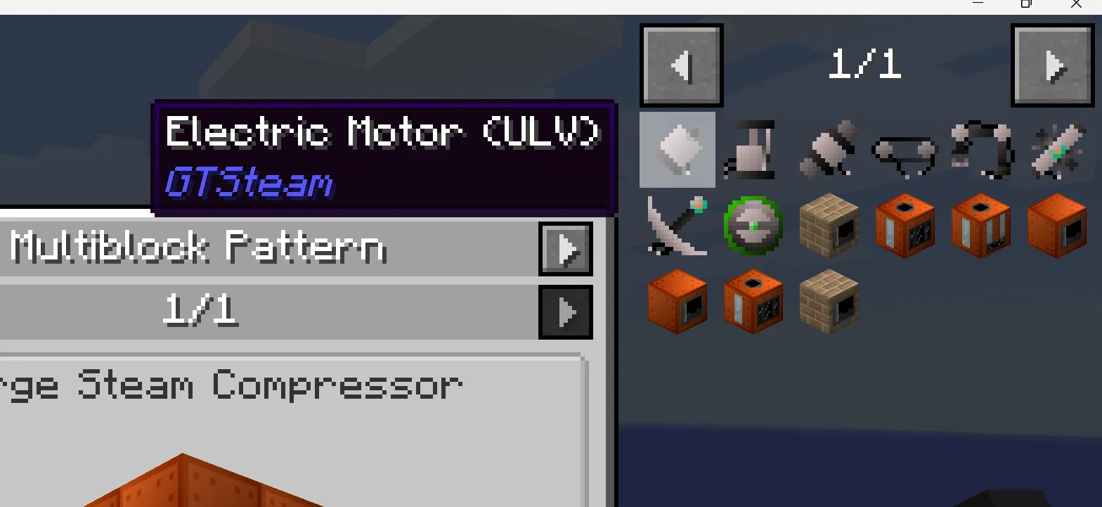 GT Steam Tech, Моды, Minecraft