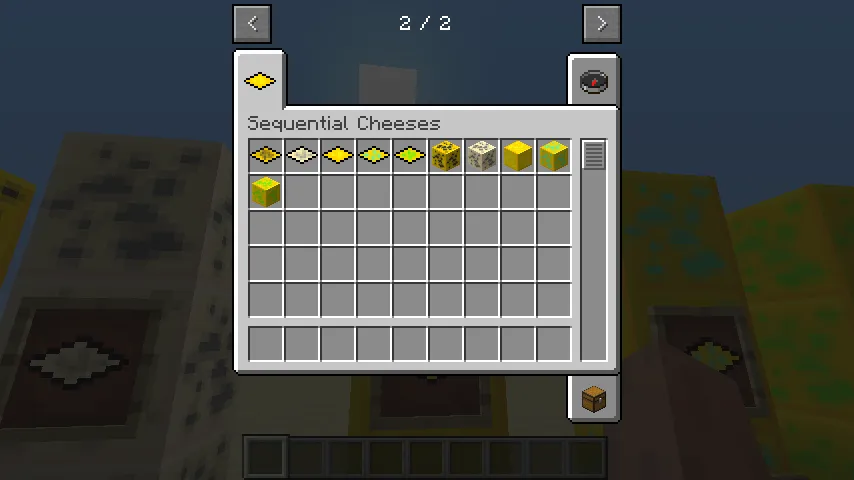 Sequential Cheeses — скриншот 5 (Моды, Minecraft)