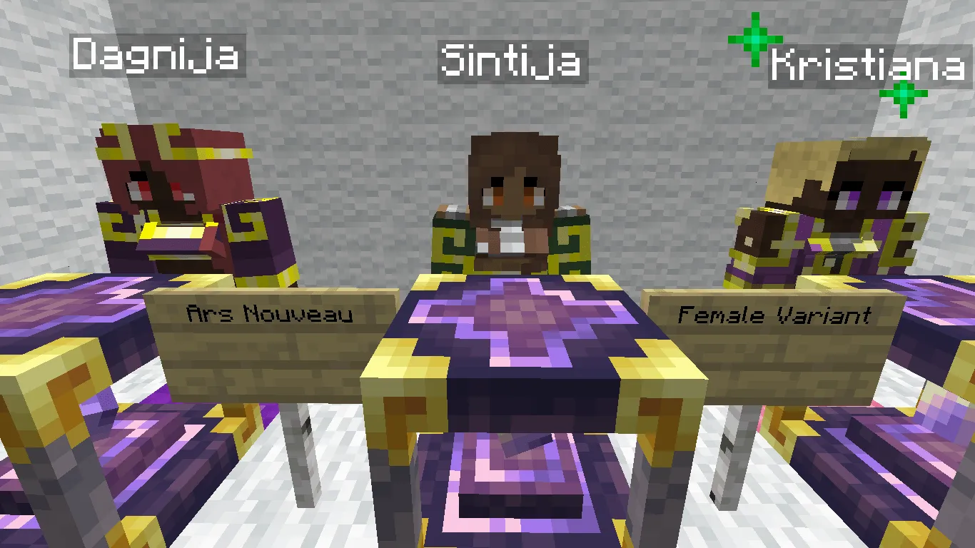 Villager Clothing Addition (VCA) for MCA Reborn — скриншот 5 (Текстуры, Minecraft)