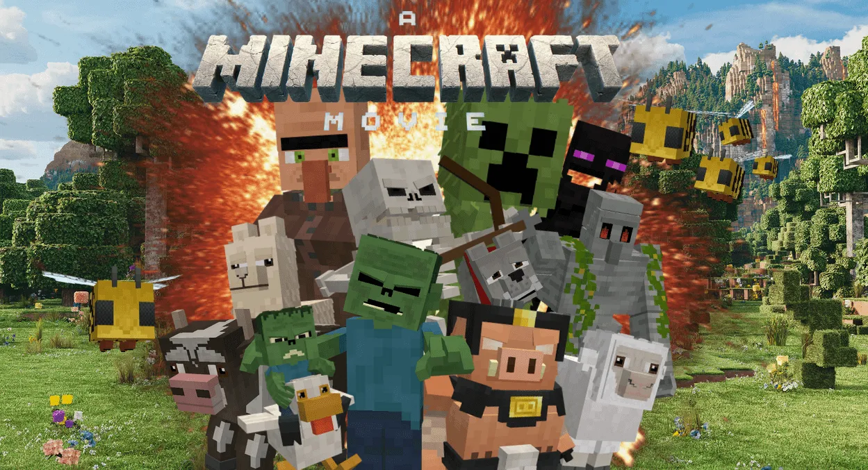 A Minecaft Movie Mobs, Текстуры, Minecraft